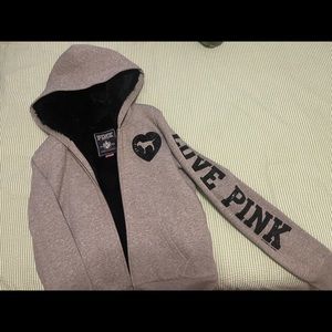 Victoria secret PINK fur sweater